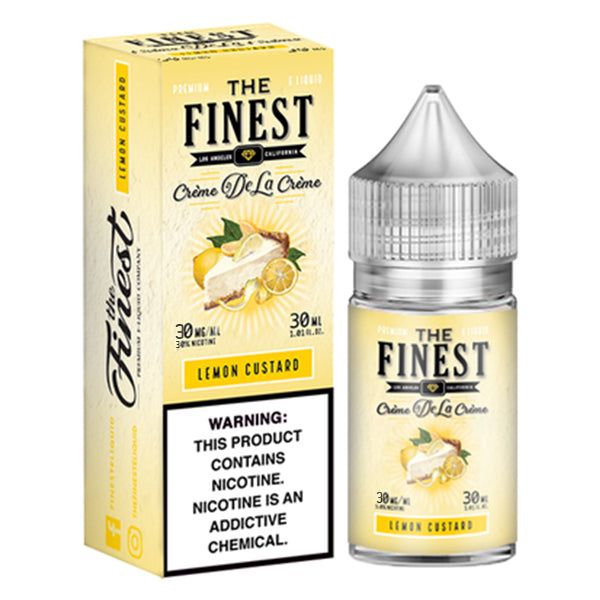 Lemon Custard by Finest SaltNic Series 30mL (Salt Nic) with Packaging