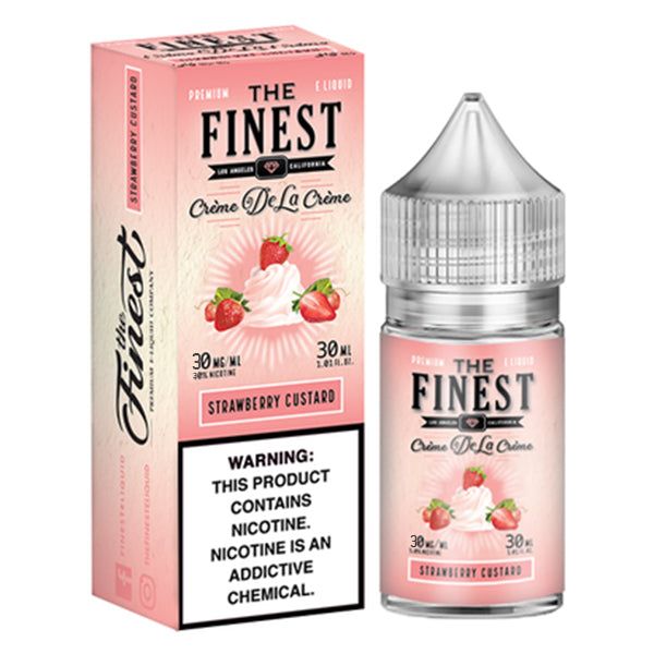 Strawberry Custard by Finest SaltNic Series 30mL (Salt Nic) with Packaging