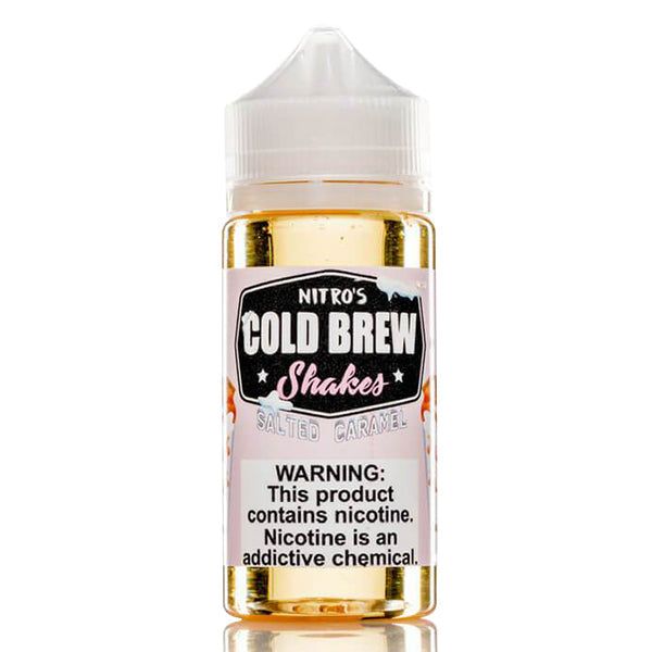 Salted Caramel by Nitro's Cold Brew Shakes 100ML Bottle