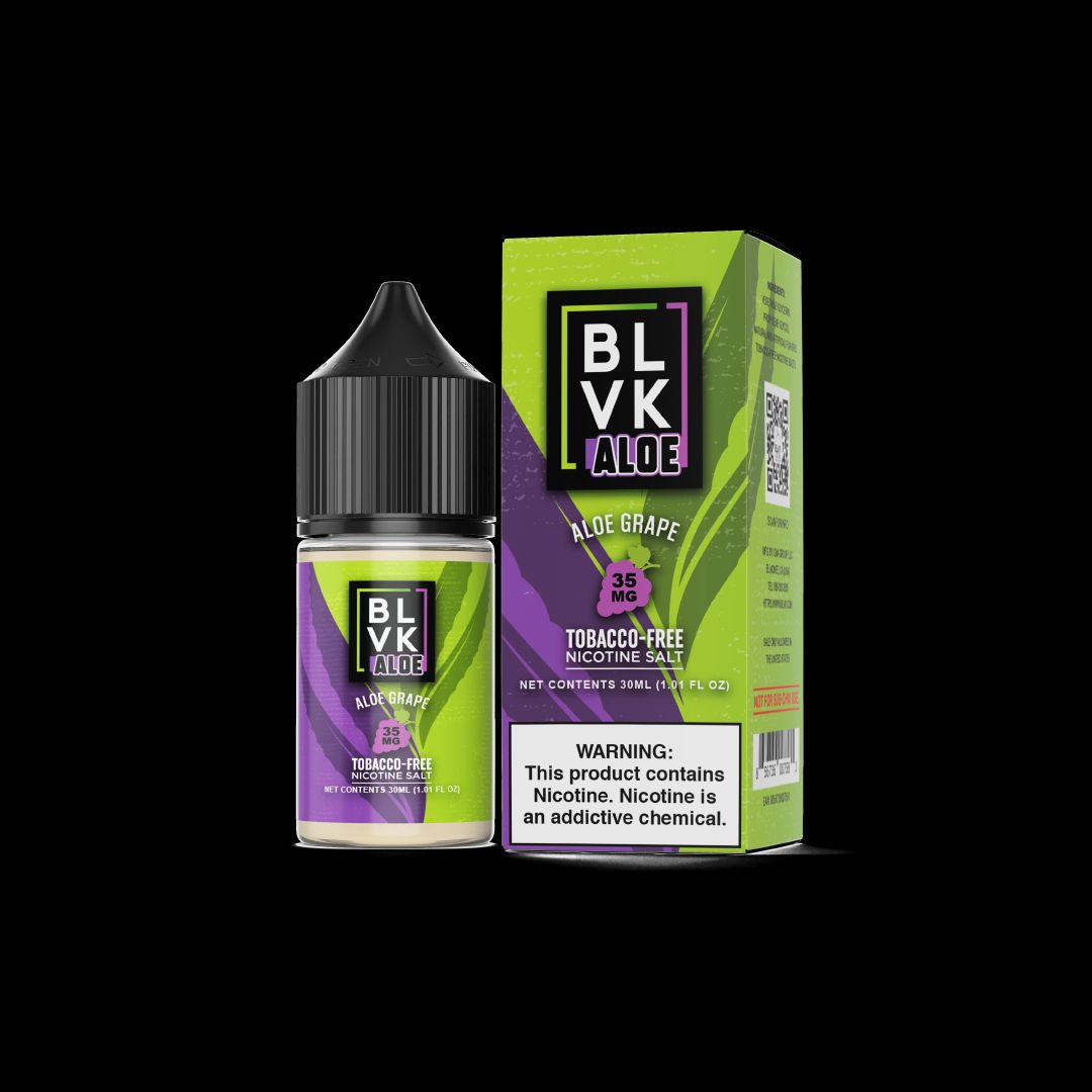 Aloe Grape by BLVK ALOE TF-Nic Salt Series 30mL with Packaging