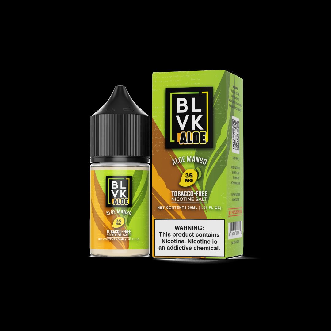 Aloe Mango by BLVK ALOE TF-Nic Salt Series 30mL with Packaging