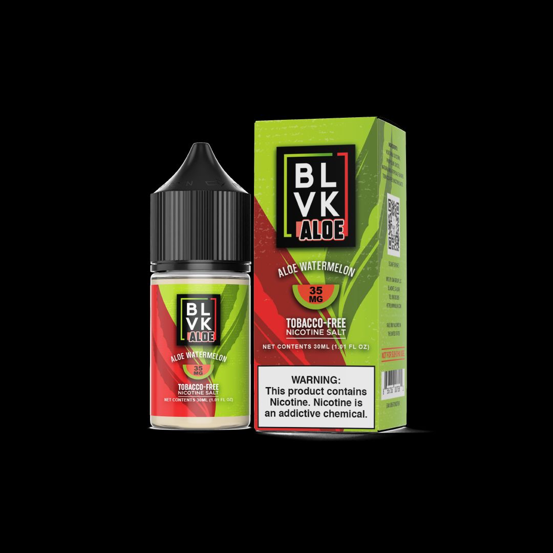 Aloe Watermelon by BLVK ALOE TF-Nic Salt Series 30mL with Packaging