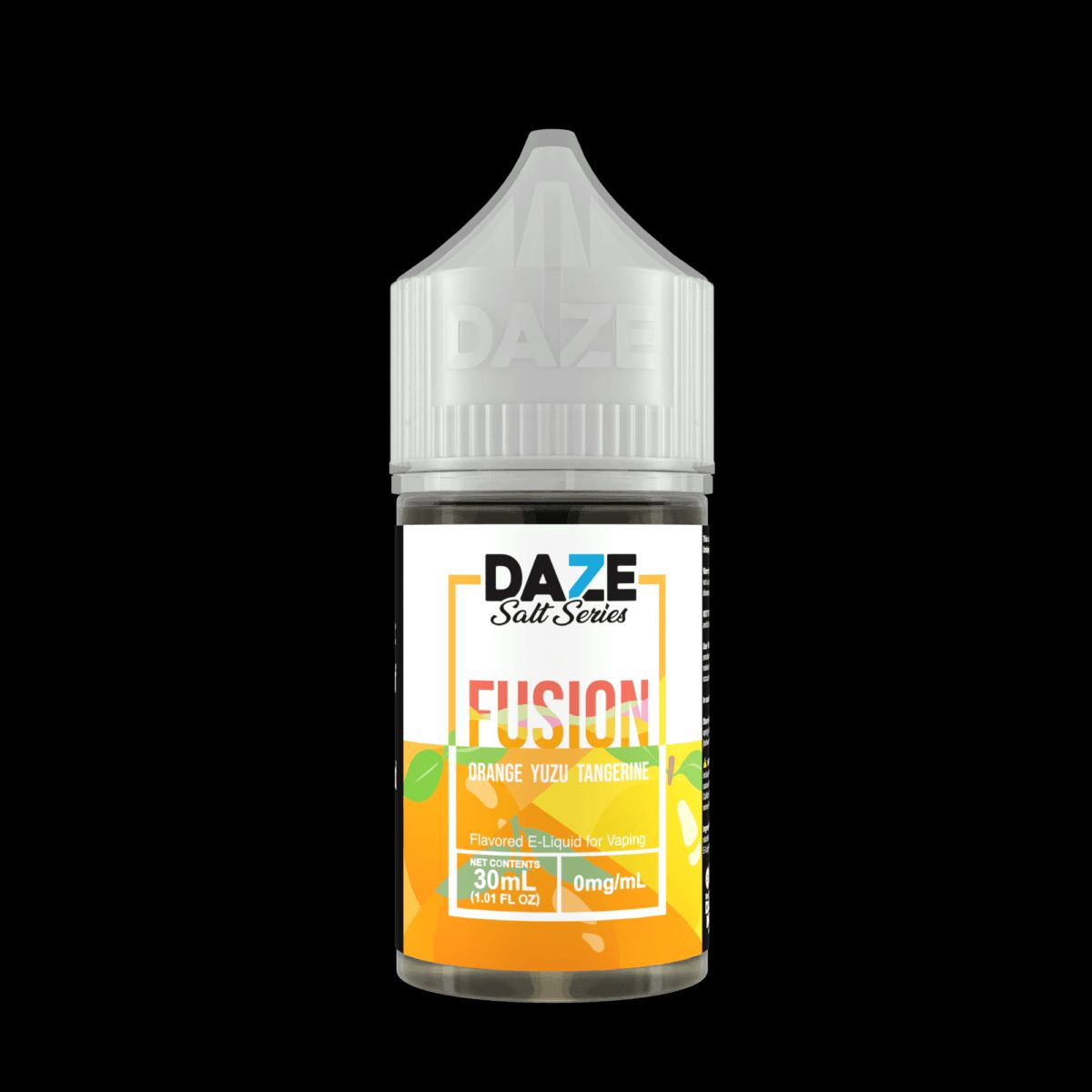 Orange Yuzu Tangerine 7Daze Fusion Salts 30mL 30mg bottle