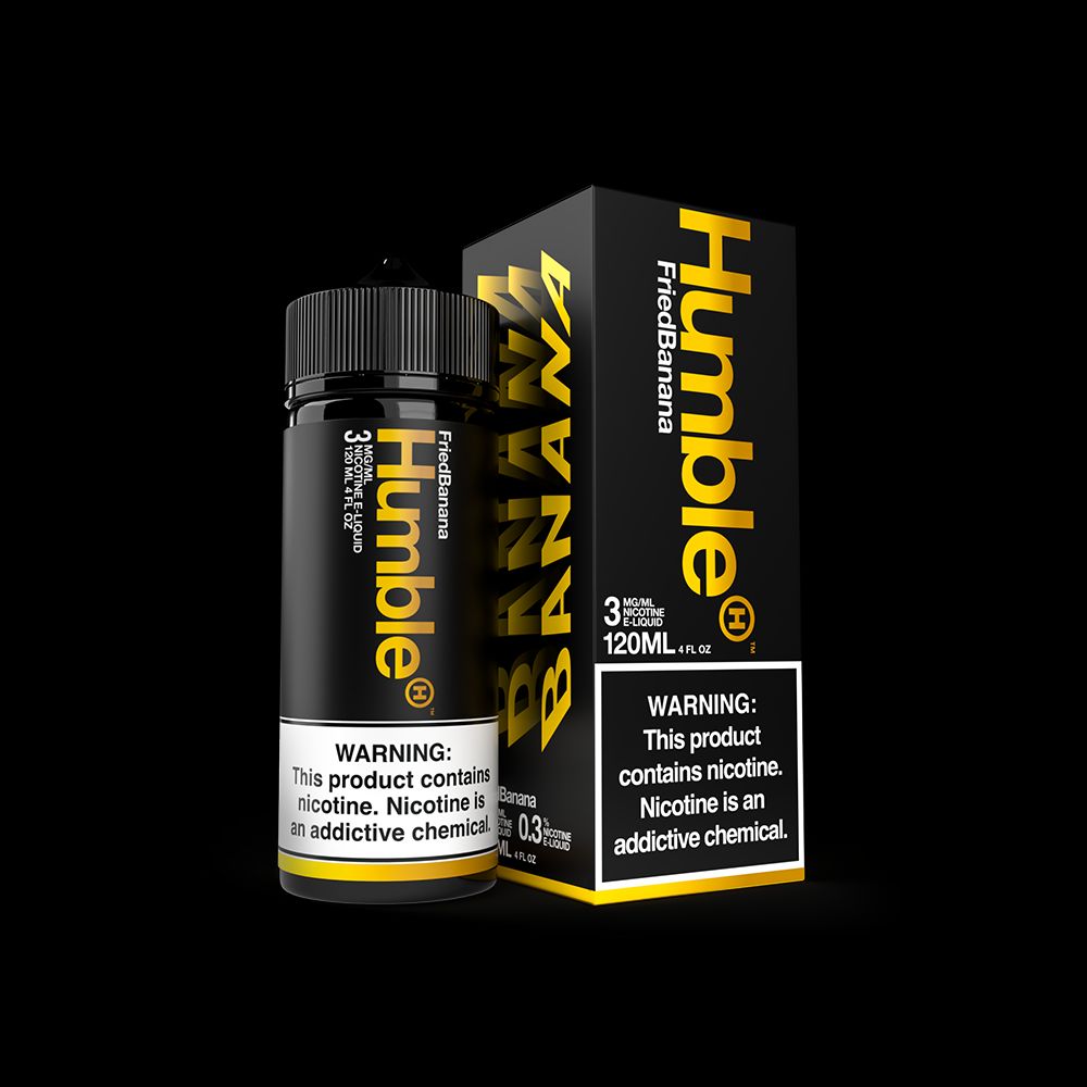 Fried Banana by Humble 120ml with packaging