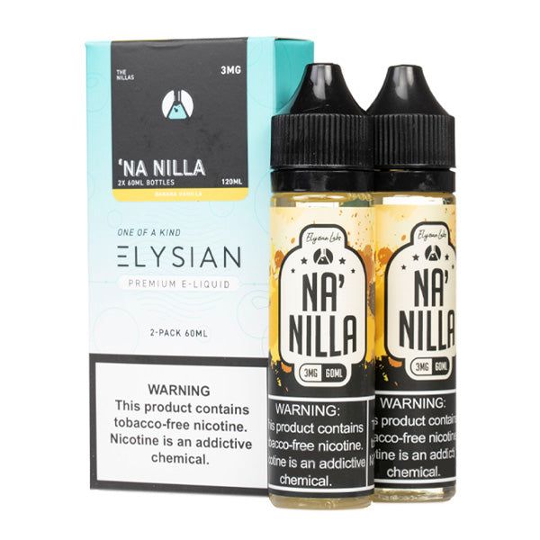 Elysian Nillas | 120mL Series | Na'Nilla with packaging