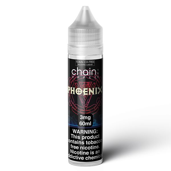 Chain Vapez Series E-Liquid | x2-60mL (120mL) | 3mg | Phoenix Bottle
