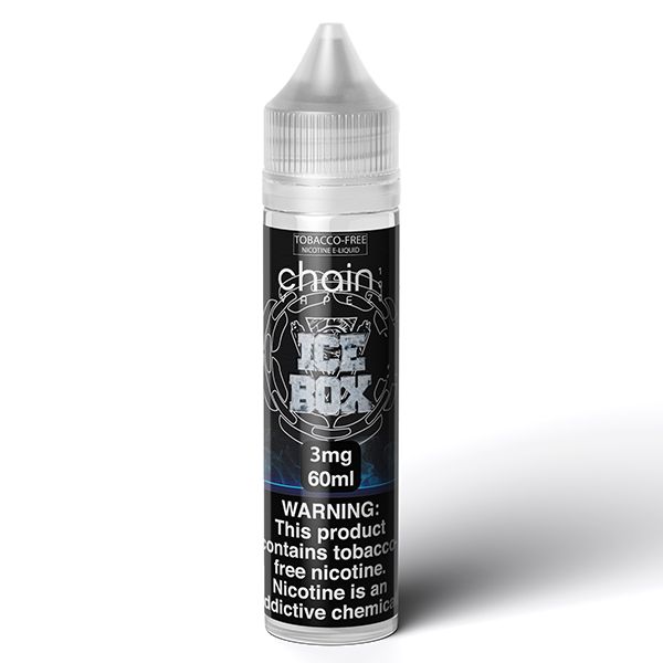 Chain Vapez Series E-Liquid | x2-60mL (120mL) | 3mg | Ice Box Bottle