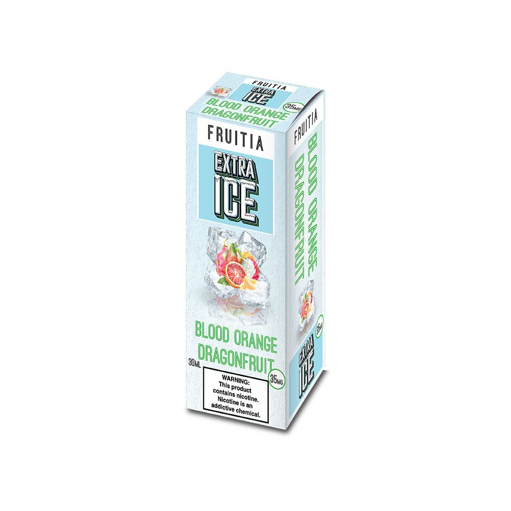 Blood Orange Dragonfruit by Fruitia Extra Ice 30mL 35mg Packaging