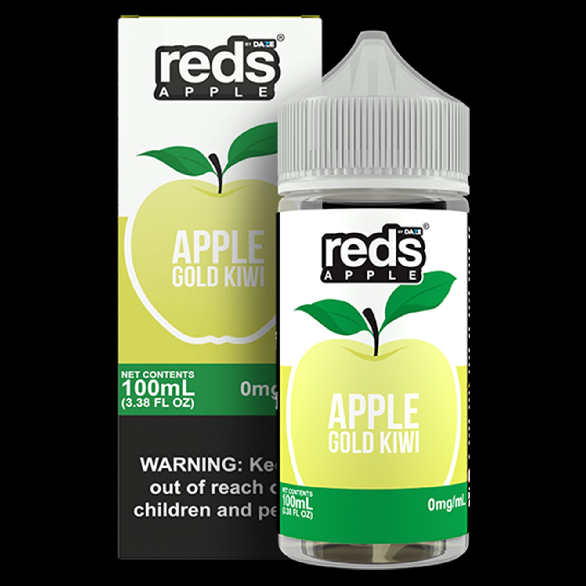 Gold Kiwi by 7Daze Reds 100mL with packaging