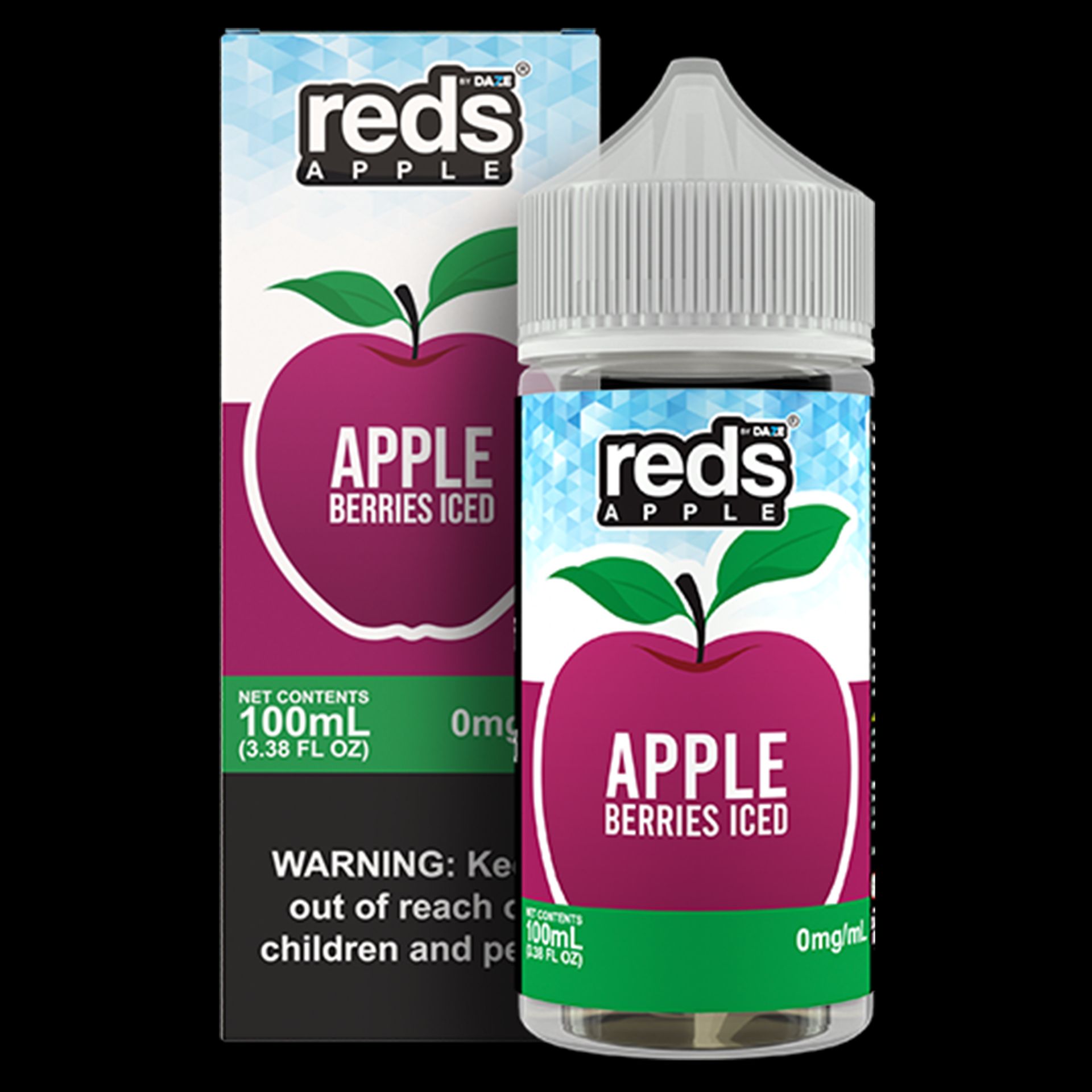 Berries Ice by 7Daze Reds 100mL with packaging