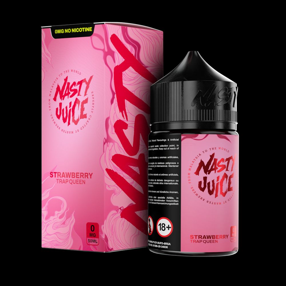 Trap Queen by Nasty Juice E-Liquid 60mL (Freebase) with packaging