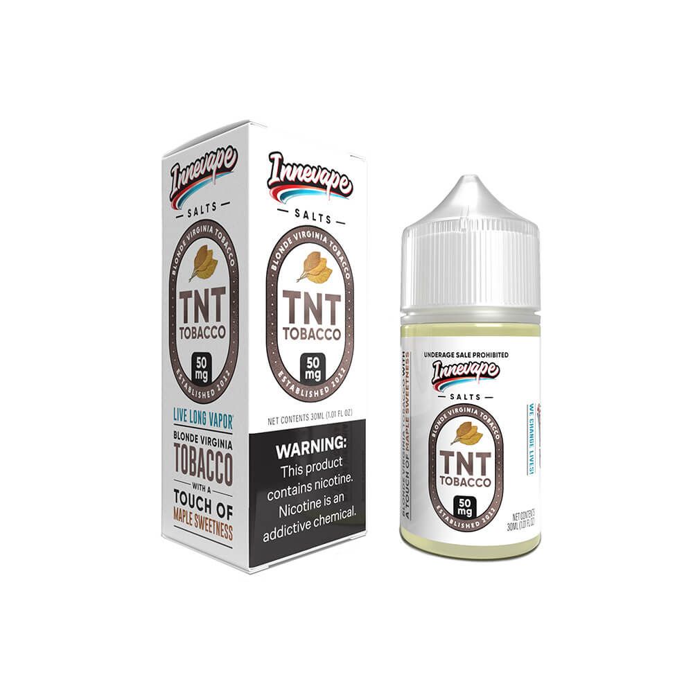 Innevape Salt Series E-Liquid | 30mL | Salt Nic | TNT Tobacco with Packaging