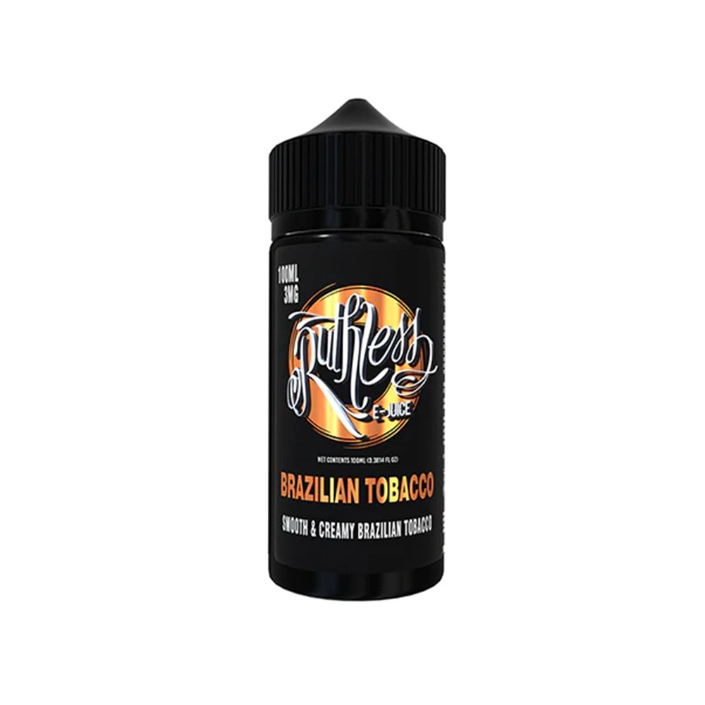 Ruthless-Brazilian Tobacco, 100mL bottle