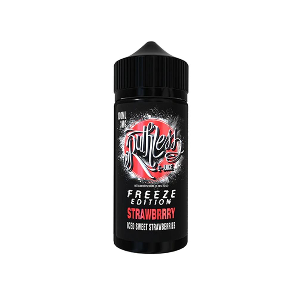 Ruthless-Strawbrry Iced, 100mL bottle