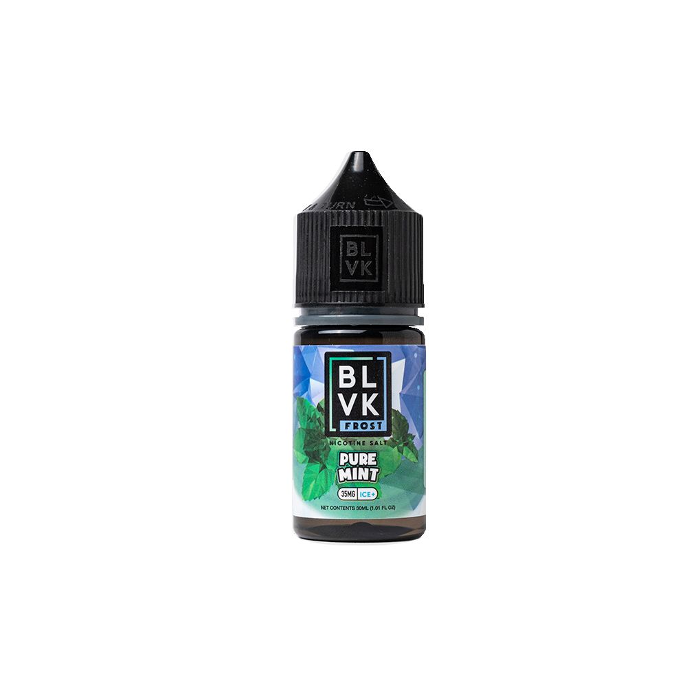 BLVK Frost Salts-Pure Mint Ice, 30mL bottle