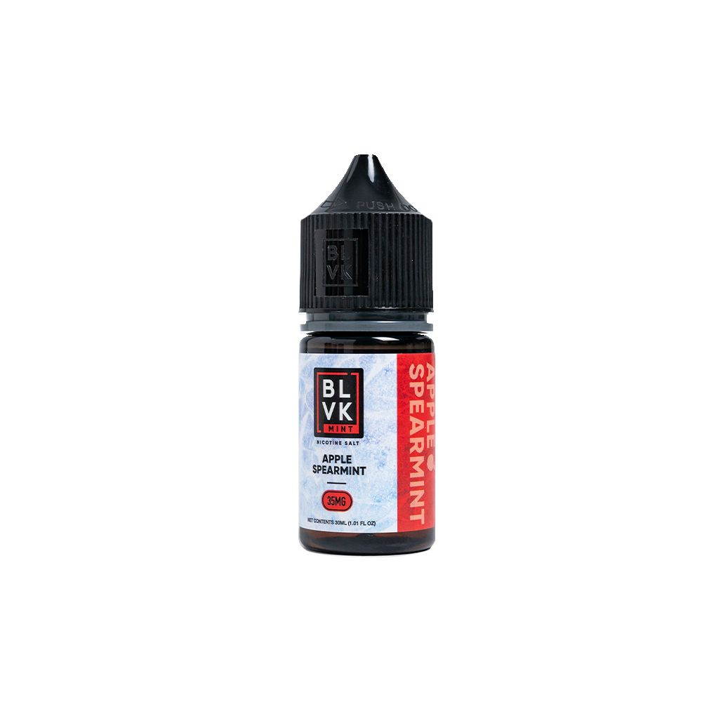 BLVK Mint Salts -Apple Spearmint Ice, 30mL bottle