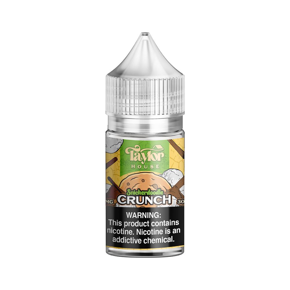 Snicker Doodle Crunch by Taylor House Salts  30mL Bottle