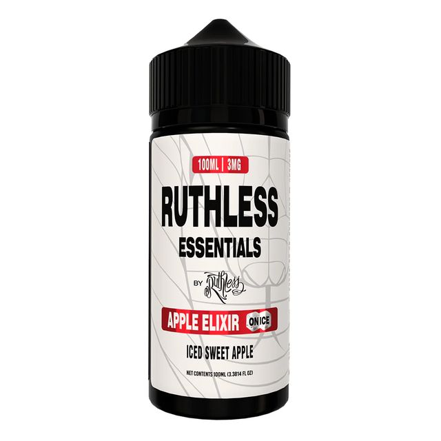 Ruthless - Apple Elixir On Ice E-Juice - 100mL