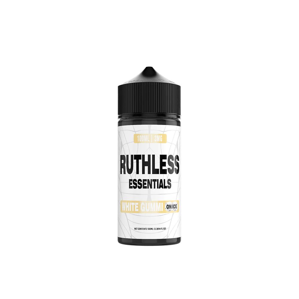 Ruthless Essentials Series E-Liquid | 100mL | 3mg | White Gummi on Ice