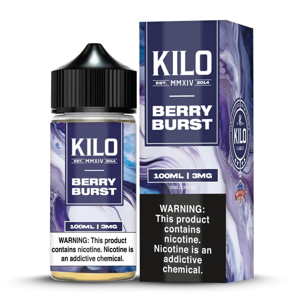 KILO Berry Burst Freebase 100mL
