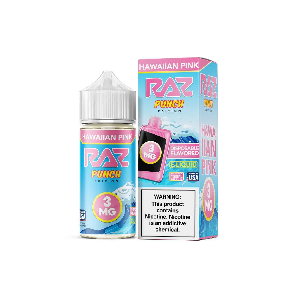 Pod Juice x RAZ Disposables Collab - Hawaiian Pink, 100mL with Packaging