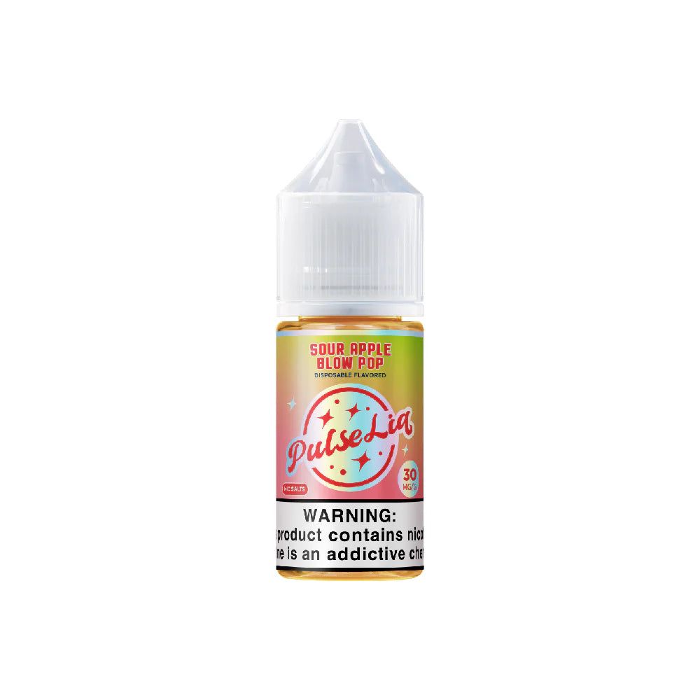 Pulse Liq Sour Apple Blow Pop Salts, 30mL
