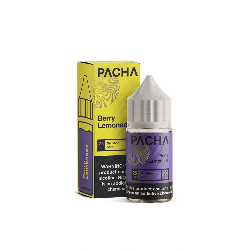Pachamama TFN Berry Lemonade, 30mL Salt with Packaging