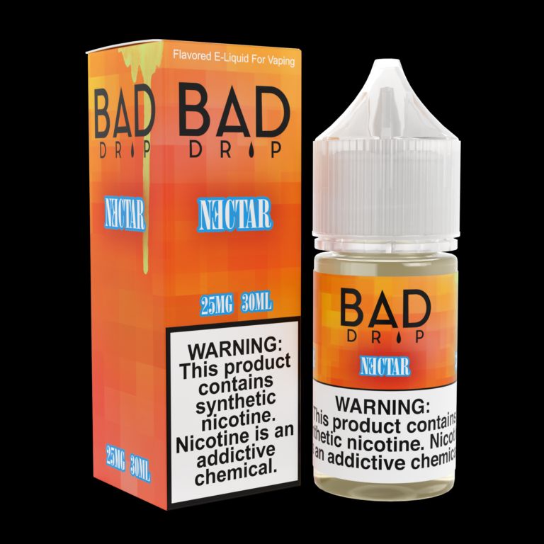 BAD Drip Nectar e-liquid with Packaging