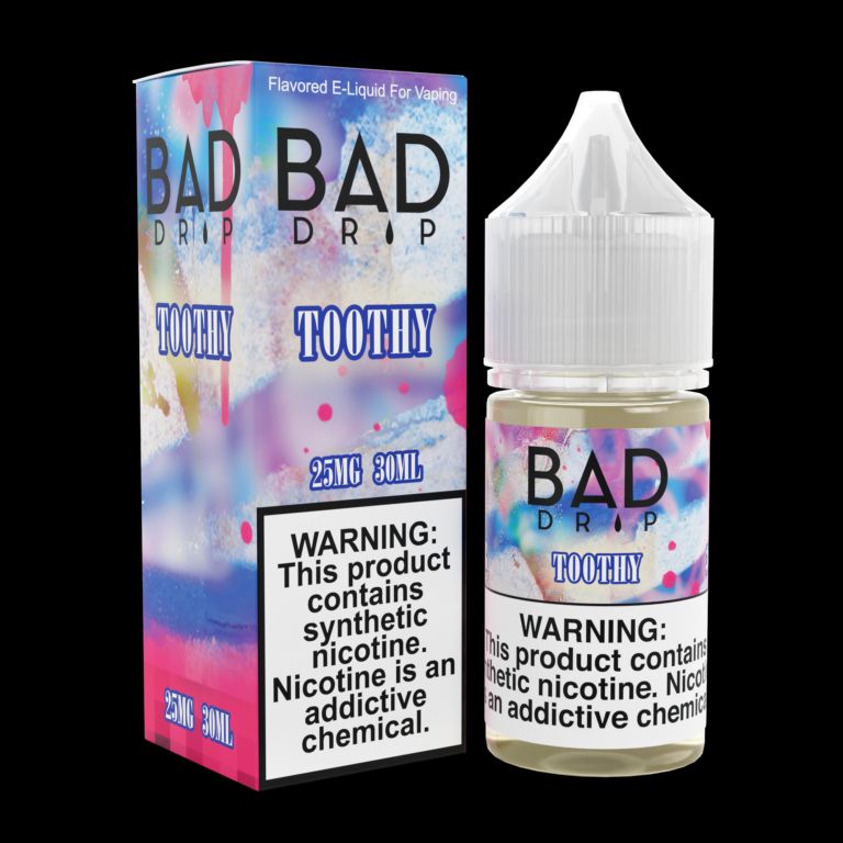 Bad Drip Toothy e-liquid with Packaging