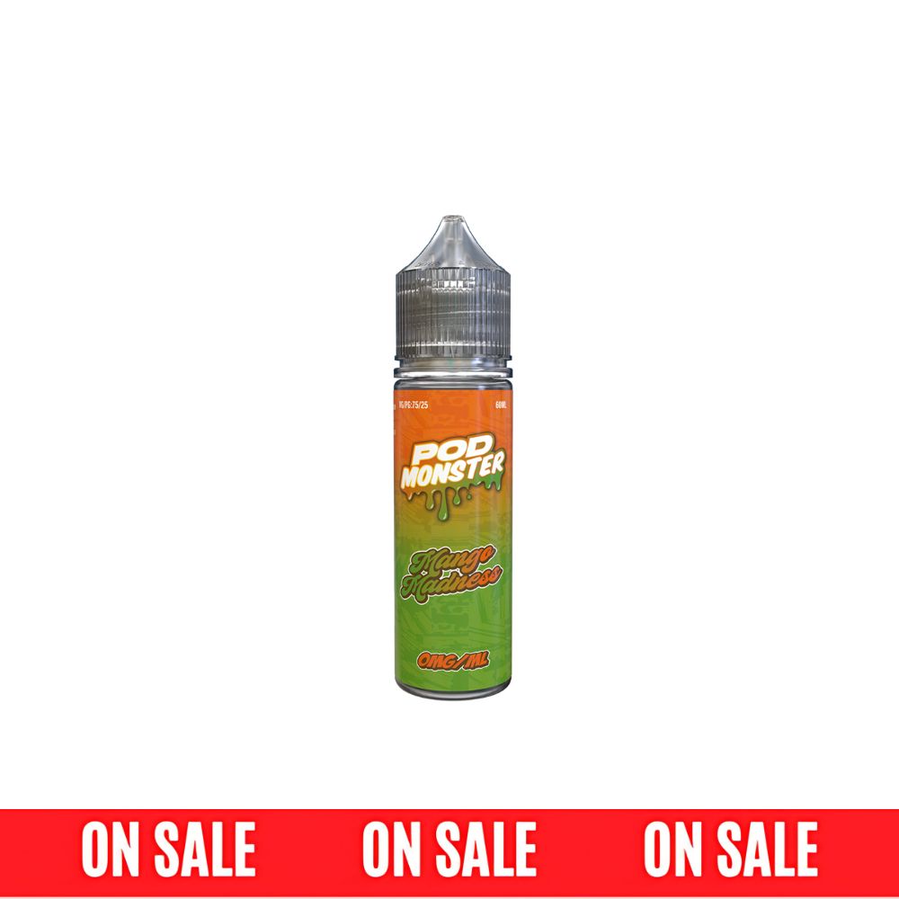 Pod Monster-Mango Madness E-Juice, 60mL