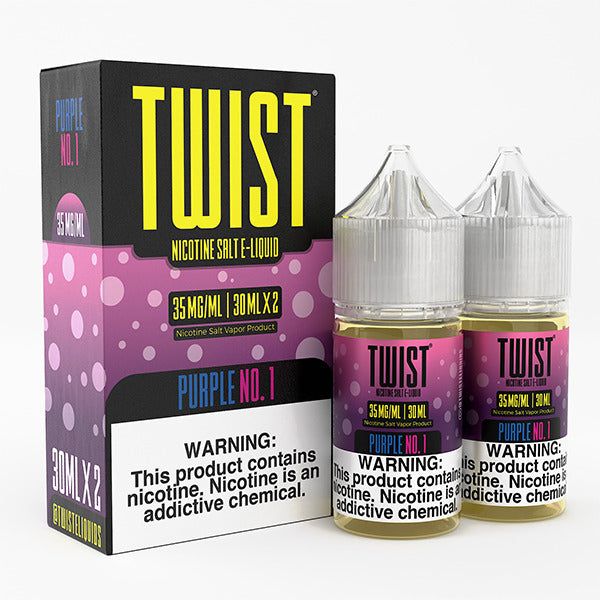 Purple No. 1 by Twist Salts Series 60mL with Packaging