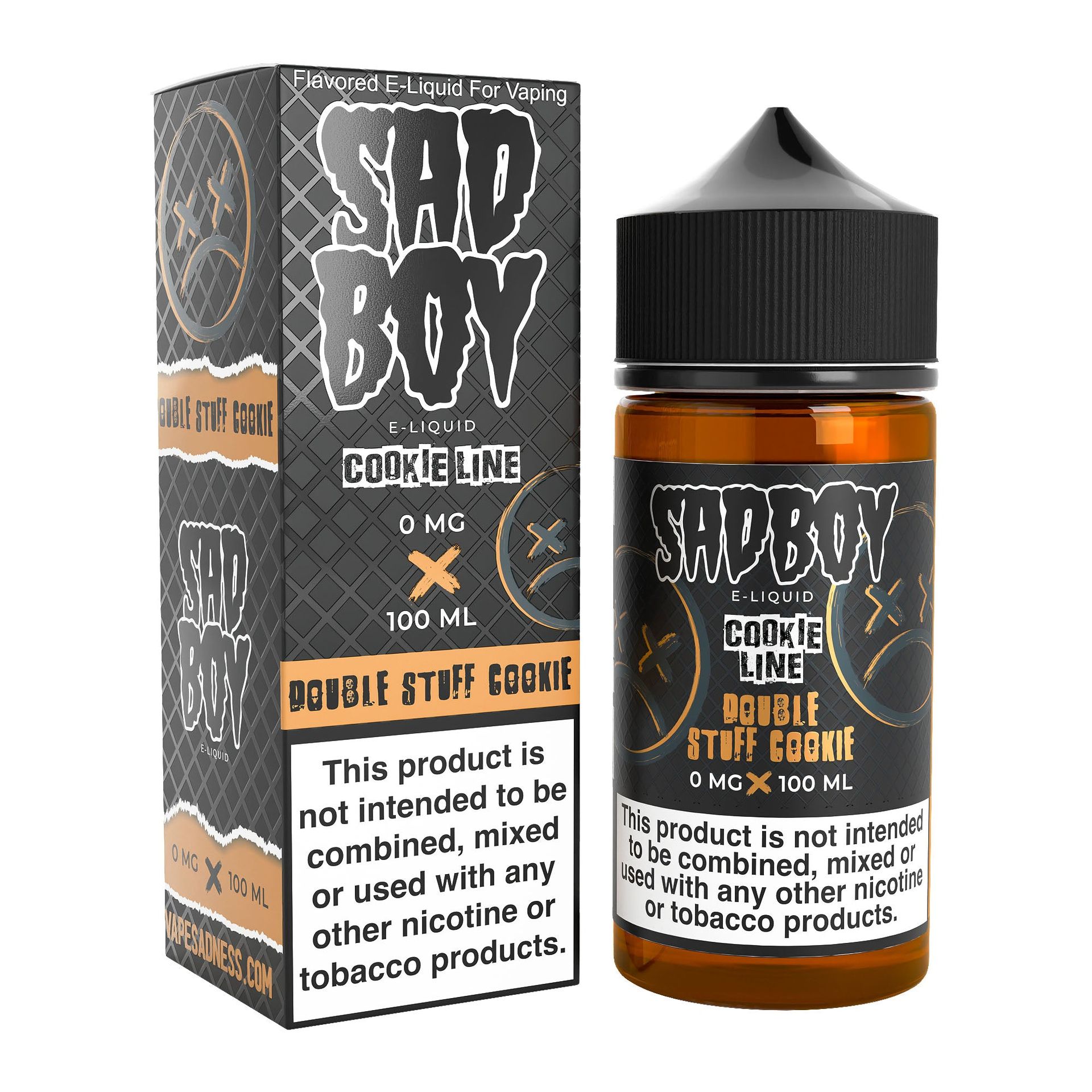 Sadboy Double Stuff Cookie, 100ml with Packaging