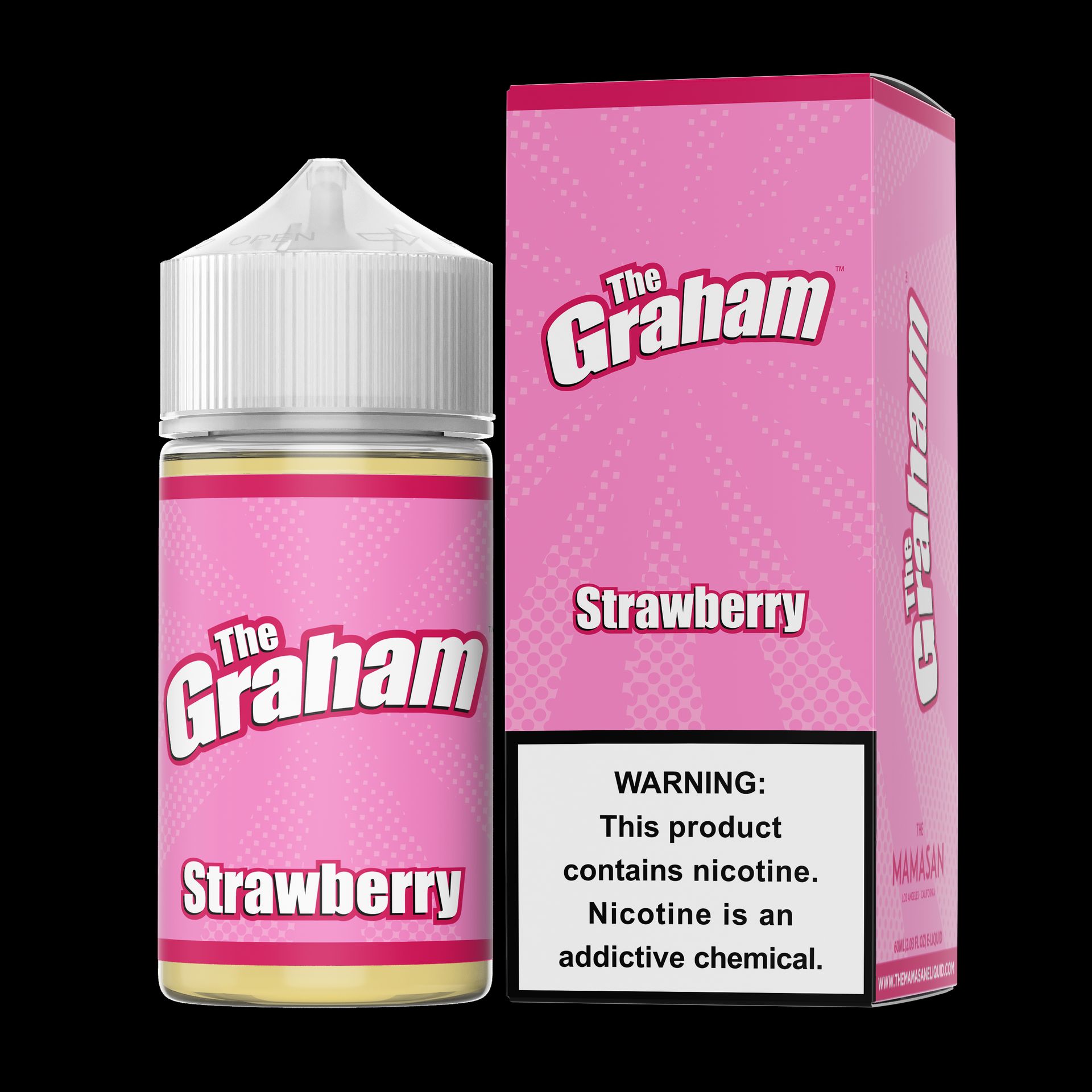 Slam Juice - Strawberry E-Juice, 60mL with Packaging