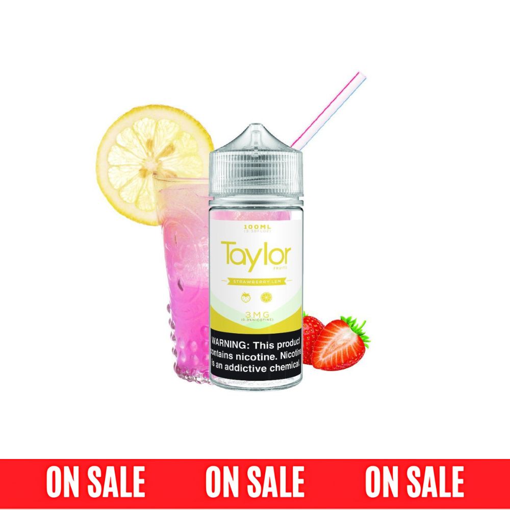 Strawberry Lemon by Taylor Fruits 100mL (Freebase) On Sale
