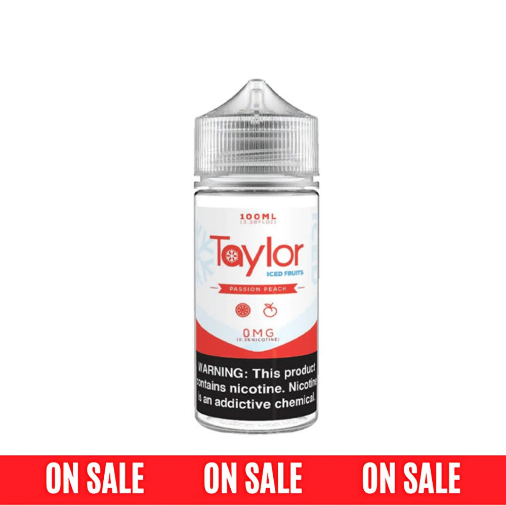Taylor - Passion Peach Iced E-Juice, 100mL