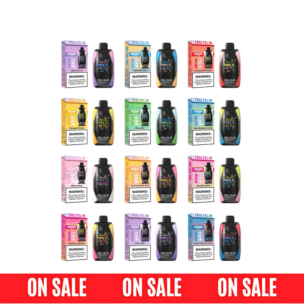 Truly Bar Trulyslim 20K - 20K Puffs Disposable - 18mL 50mg