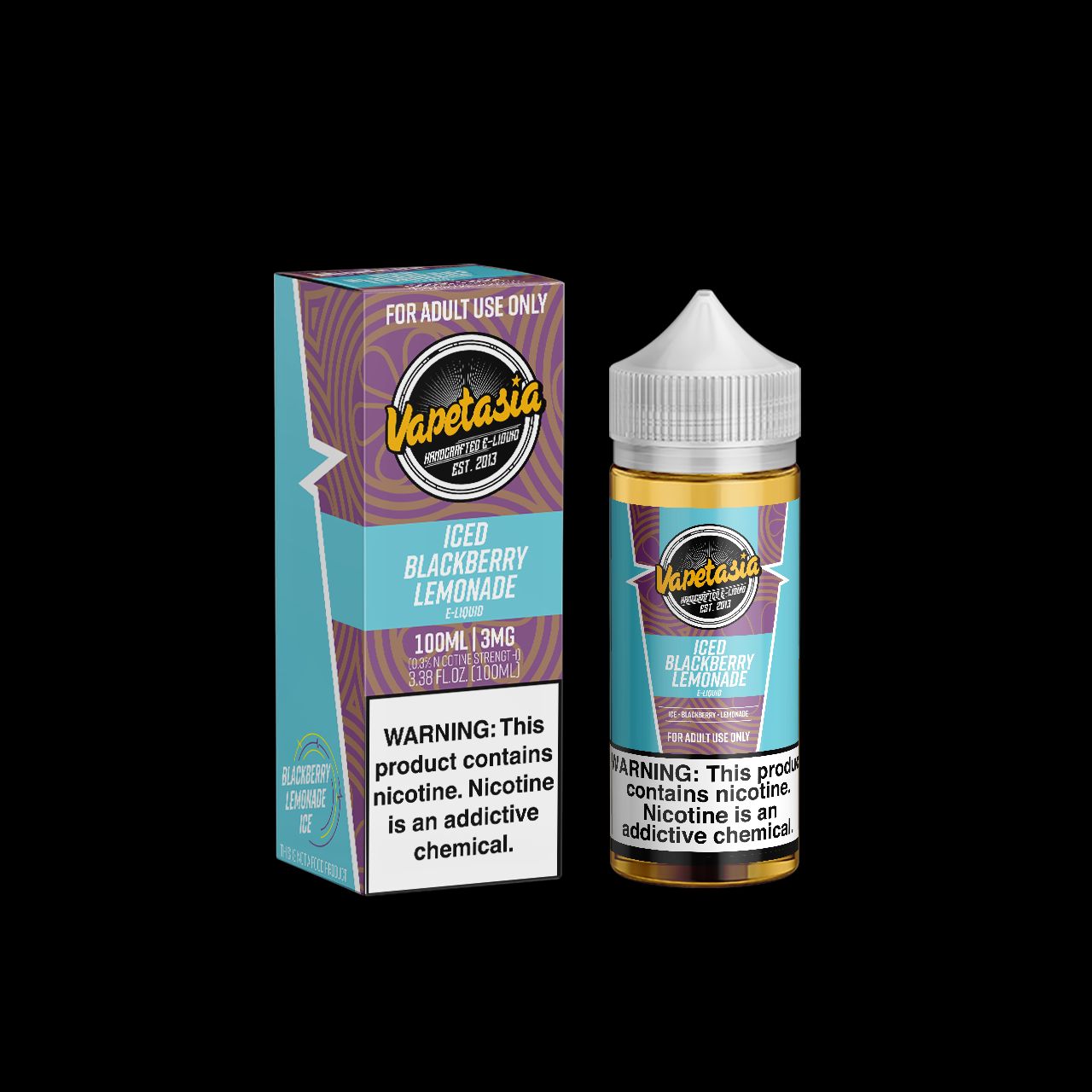 Iced Blackberry Lemonade by Vapetasia Series 100mL with Packaging