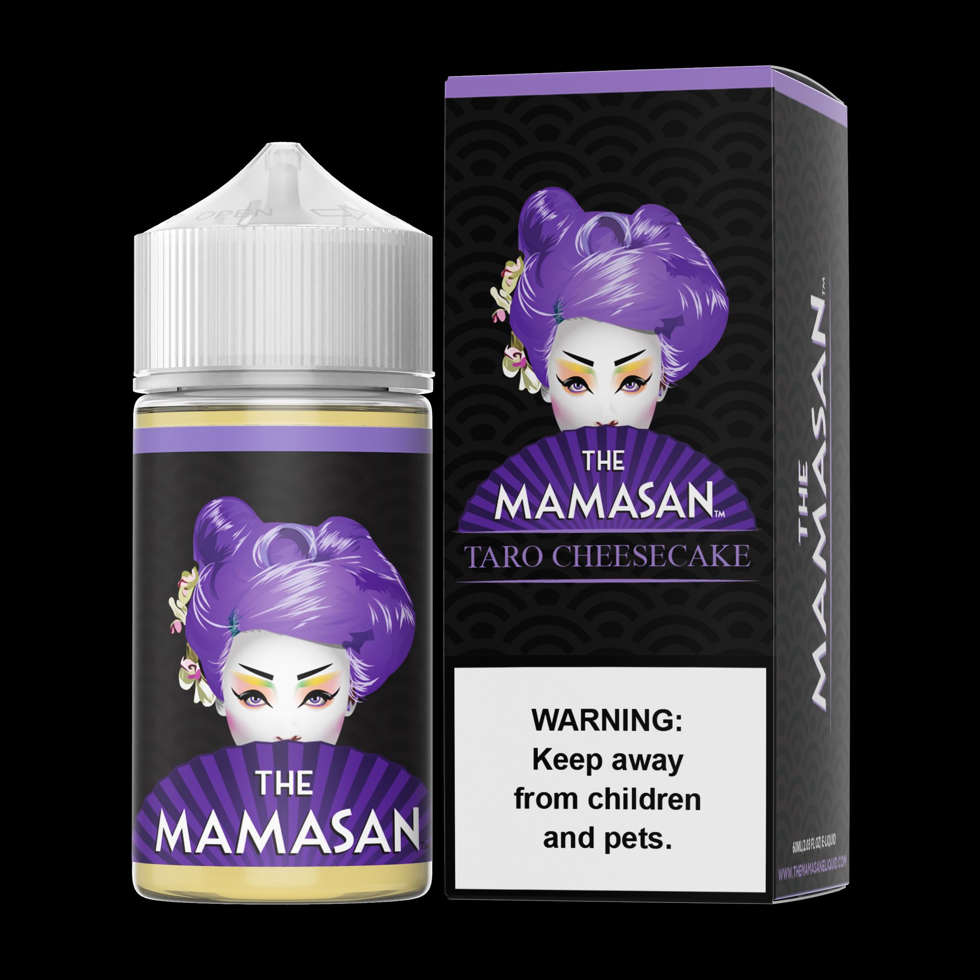 Taro Cheesecake (Purple Cheesecake) by The Mamasan Series | 60mL With Packaging