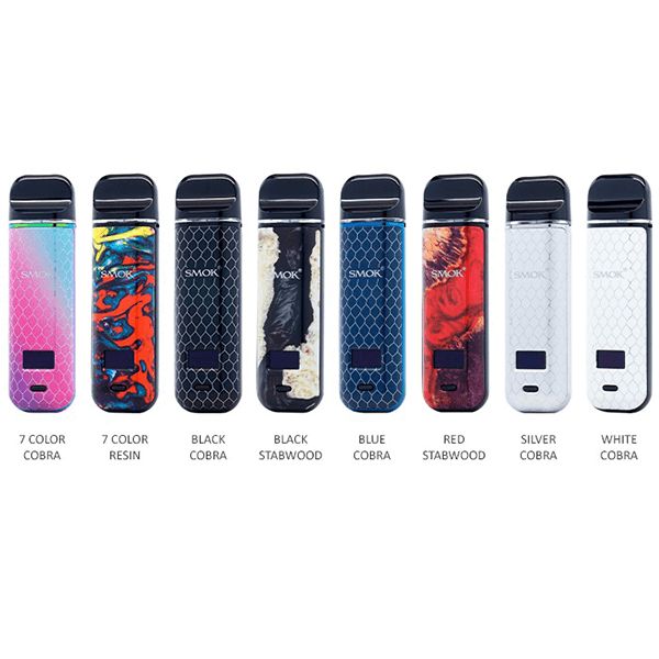 SMOK Novo X Pod System Kit 25w (Pod System) Group Photo