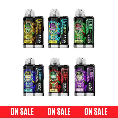 ZOVOO - DRAGBAR B3500 Disposable | 5000 Puffs | 8mL | 50mg | Nic Group Photo