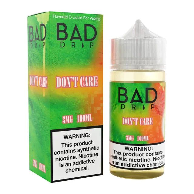 Bad Drip Don't Care 100mL with Packaging