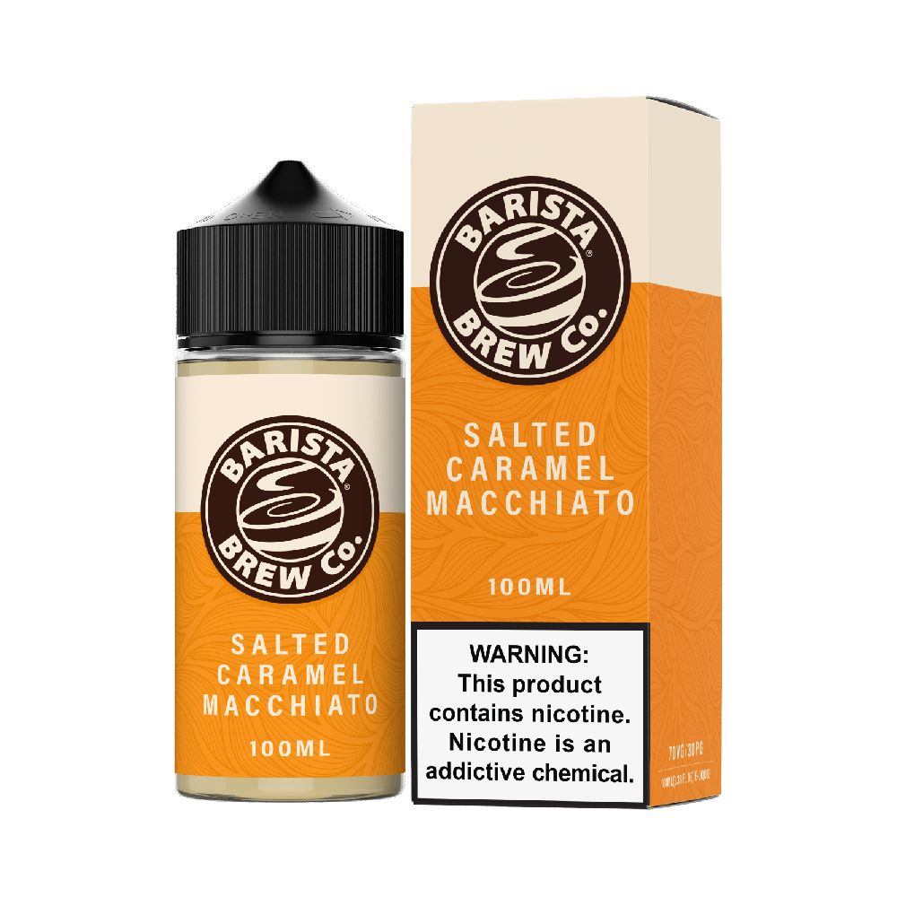 Barista Brew Salted Caramel Macchiato, 100mL with Packaging