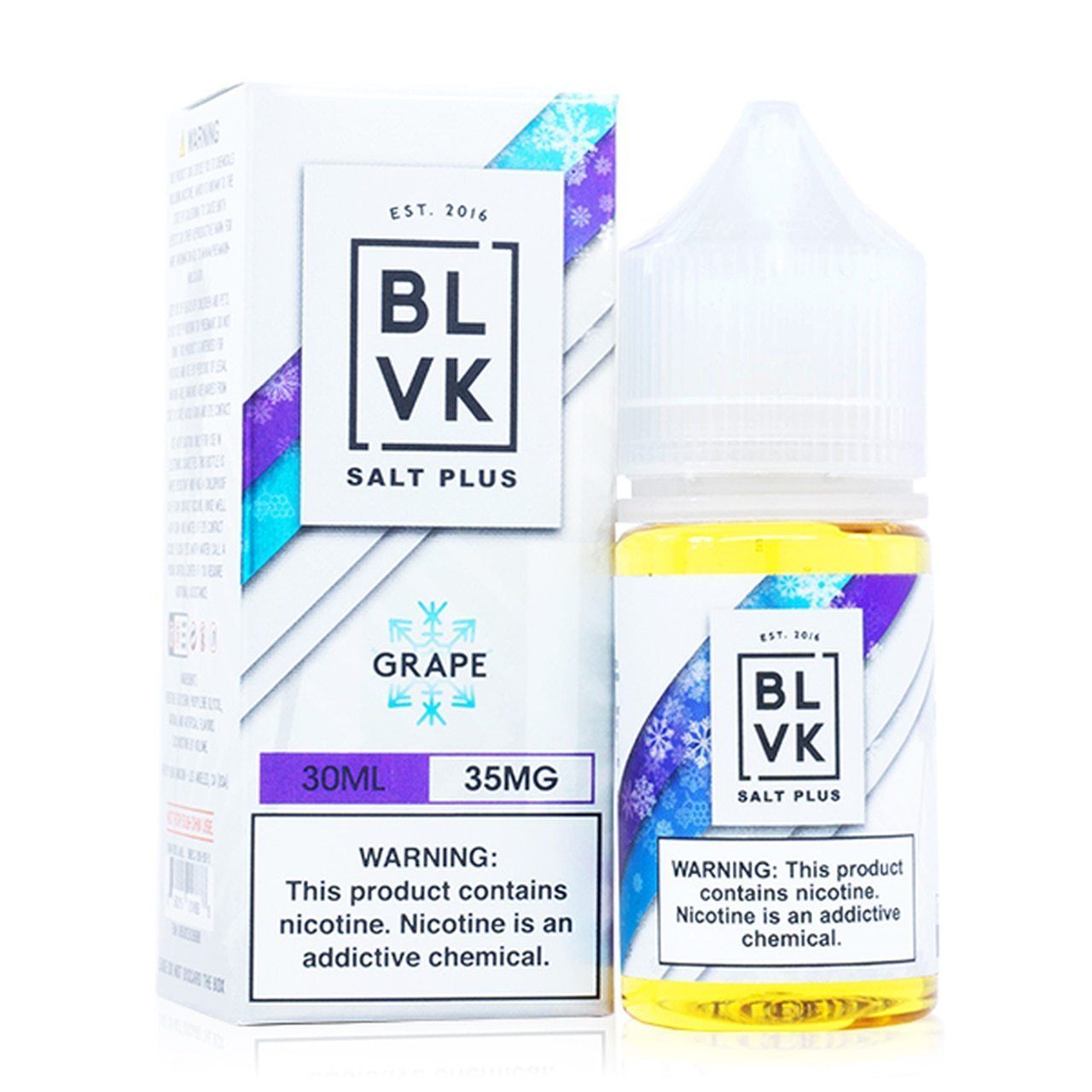BLVK SALTS E-Liquid - Purple Grape Ice, 30mL thumbnail
