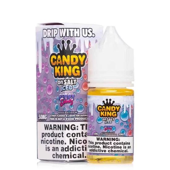 DripMore SALTS E-Liquid - Berry Dweebz ICED, 30ml with packaging