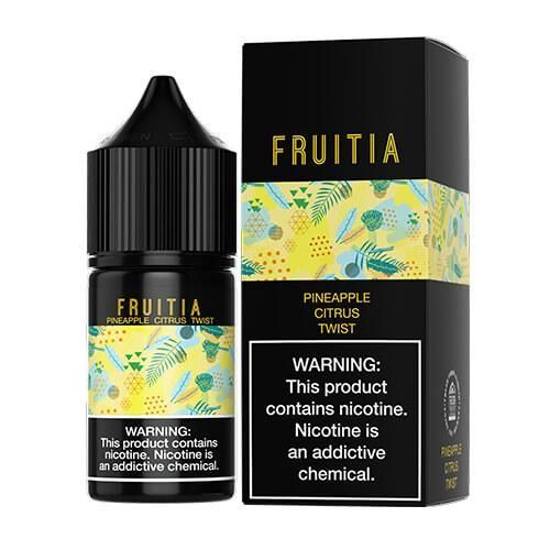 Pineapple Citrus Twist Fruitia by Fresh Farms Salt 30mL (Salt Nic) with Packaging
