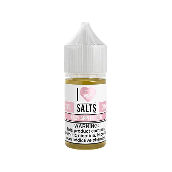 Juicy Apple Ice by I Love Salts TFN Salt Series E-Liquid 30mL (Salt Nic) Bottle