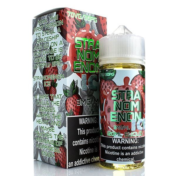 ICE Stranomenon by Nomenon 120mL (Freebase) with Packaging