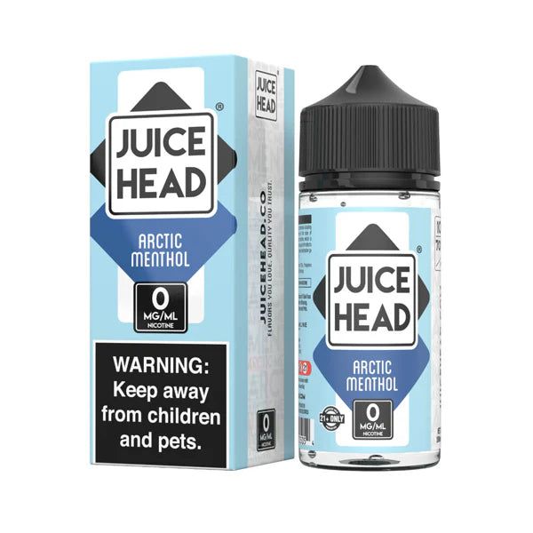 Juice Head - Arctic Menthol E-Juice - 100mL with Packaging
