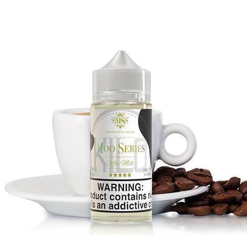 KILO MOO SERIES | Coffee Milk 100mL eLiquid Bottle with background