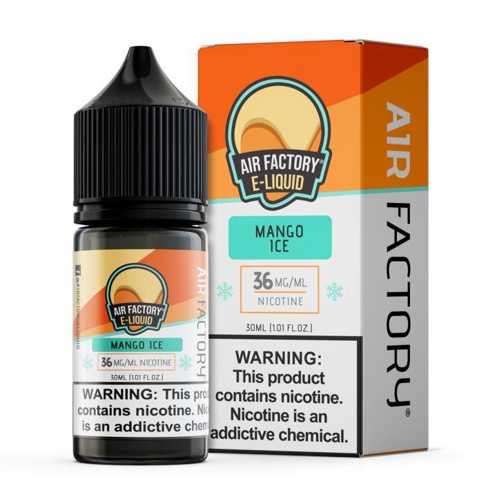 Mango Ice by Air Factory Salt eJuice 30mL (Salt Nic) With Packaging